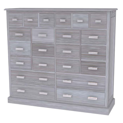 Sideboard SBD-3292 Modern aus Teak massiv im Farbton 000/ Roh