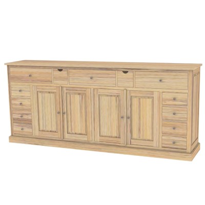 Schubladenkommode CH 815 CLASSIC, Teak massiv