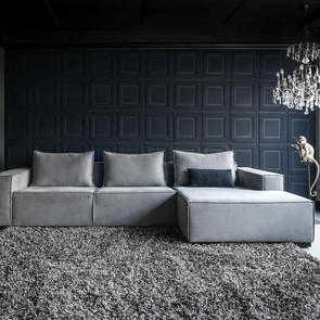 Sofa Amsterdam - Modernes Designsofa mit klaren Linien