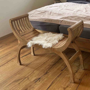 Sitzbank King aus Teak Massivholz