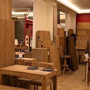 Tische Esstisch und Tischplatten aus recycled Teak