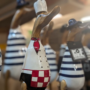 Deco Enten aus Holz
