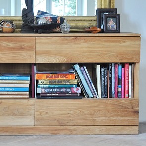 Sideboard Chris aus Teak Massivholz