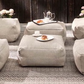 Outdoor Lounge Pouf Dotty
