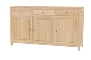 Sideboard mit 3 Türen und 3 Schubläden