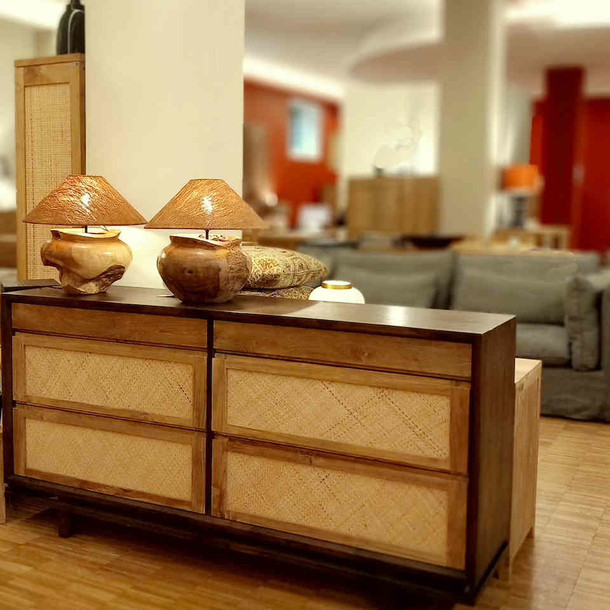 Sideboard Malcesine aus Teak massiv