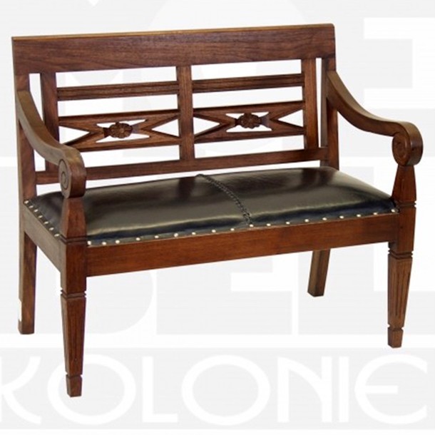 Massive Teak Kinderbank Raffles