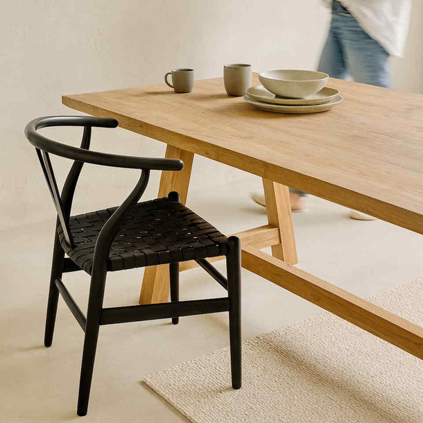 Armlehnstuhl Alexandria aus Teak massiv