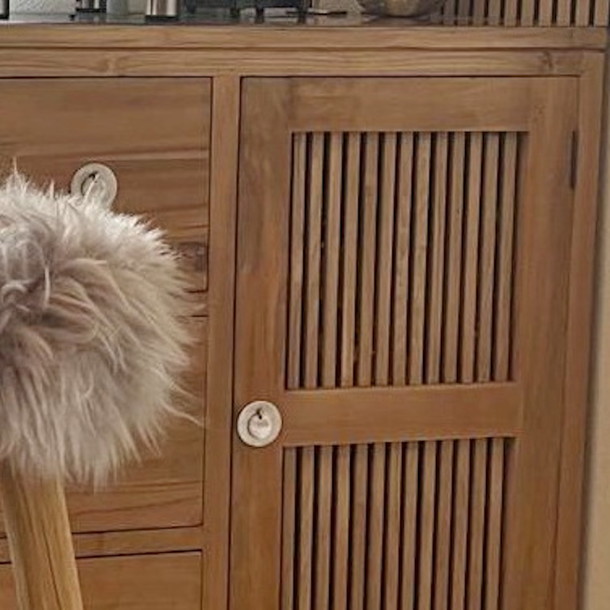 Sideboard Napoli aus recyceltem Teak