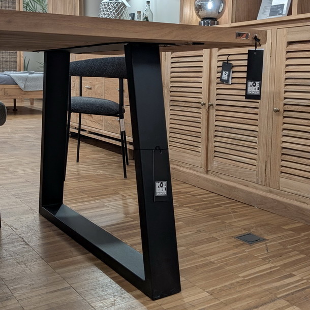 Tischgestell Trapez aus Metall