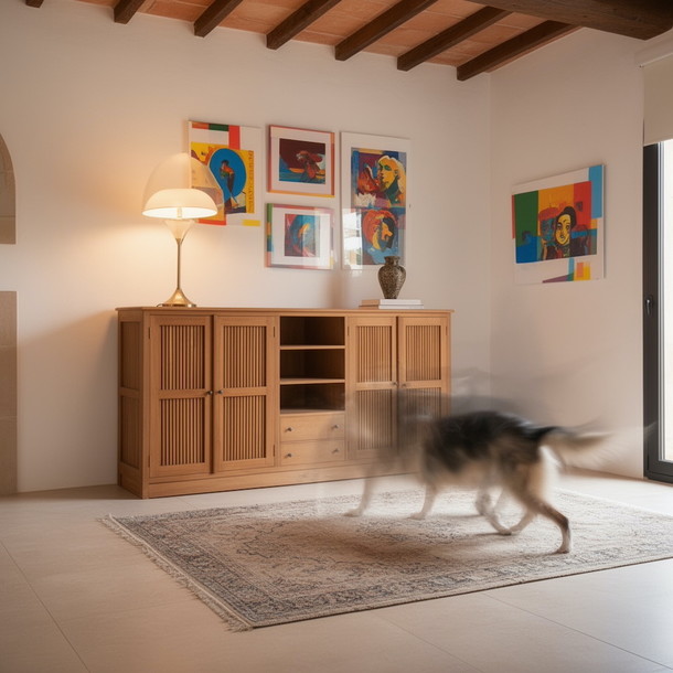 Sideboard Siesta aus Teak massiv