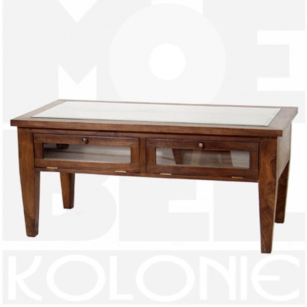 Couchtisch Warisan aus Massivholz Teak