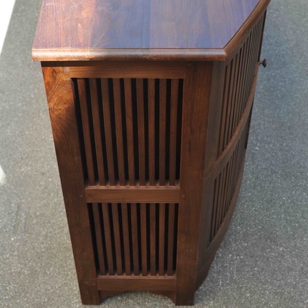 SIDEBOARD TV STEREO  AUS TEAK MASSIV