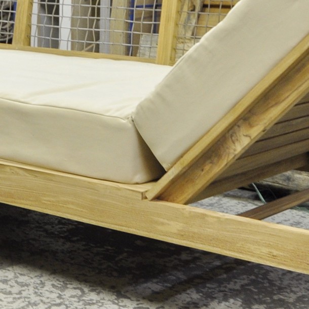 Teakholz Outdoor Sofa Jardin Corner