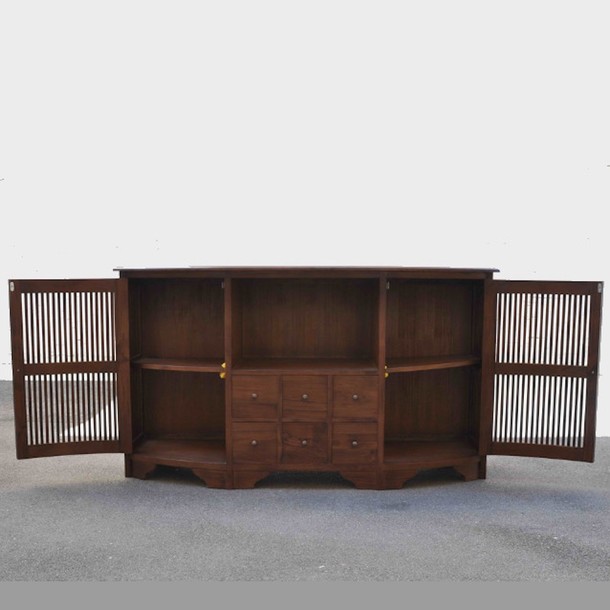 Sideboard Merida aus Massivholz Teak