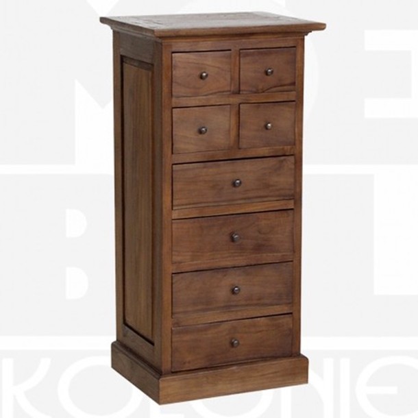 Classic Schubladen Kommode aus massivem Teakholz