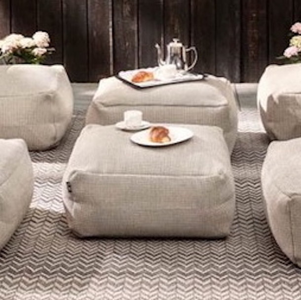Outdoor Lounge Pouf Dotty