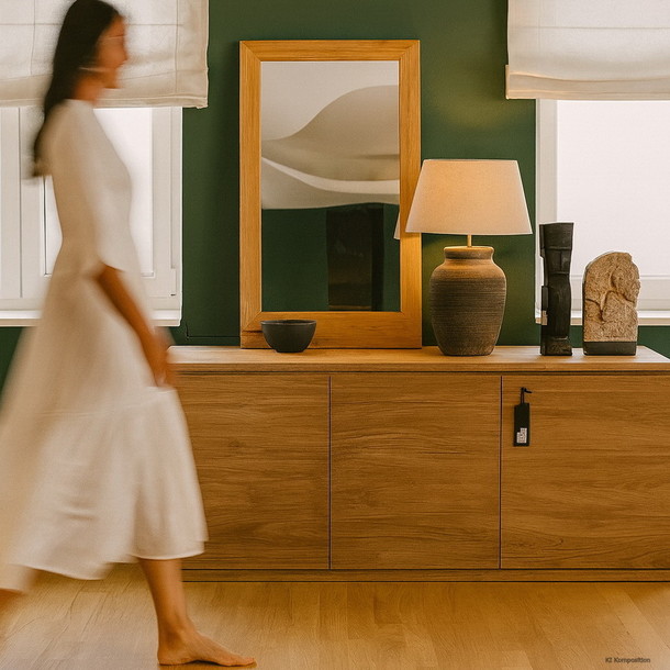 Sideboard Barcelona im Wohnzimmer Ambiente