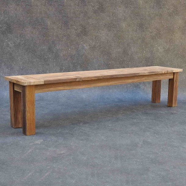 Sitzbank Teak "RUSTIC"