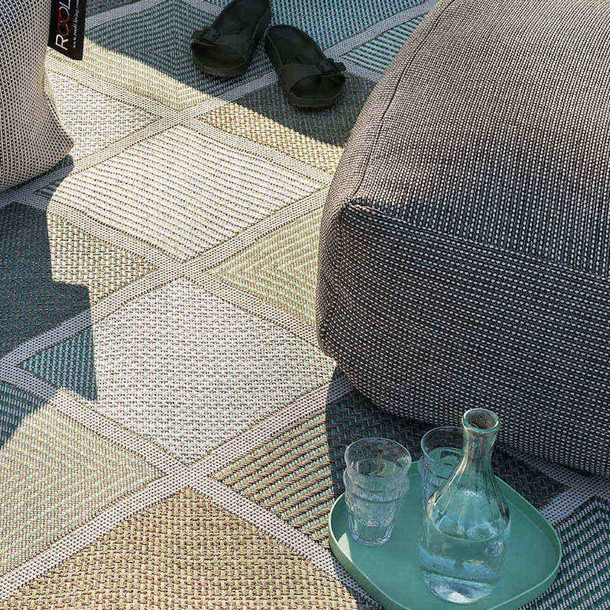 Struktur Meridiant Outdoor und Indoor Teppich