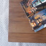 Tisch Vico mit massiver Teakholzplatte