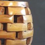 Beistelltisch Convex aus Teak Massivholz