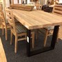 Altholz Tischplatten aus Altholz Teak in 5 cm Materialstärke