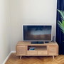 Massivholz TV Board Retro