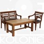 Massive Teak Kinderbank Raffles