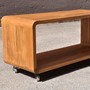 Media Lowboard  Cubo aus Teak Massivholz