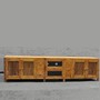Sideboard Cancun aus Teak Massivholz