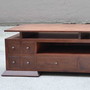 Multimedia Sideboard Japan aus Teak massiv