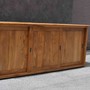 Sideboard mit Schiebetüren aus Teak