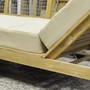 Teakholz Outdoor Sofa Jardin Corner