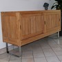 Sideboard Slide aus Teak Massivholz