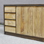 Sideboard Sarola aus Teak Massivholz