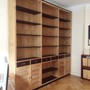 Bicolor Teak Bibliothek aus zertifiziertem Plantagenteakholz