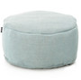 Dotty Outdoor Pouf mit Dotty Sessel im Hintergrund