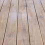 Gartentisch "MALLORCA" aus massivem, nachhaltig angebautem  Teakholz mit Gartenstuhl
