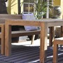 Gartentisch "MALLORCA" mit Gartenbank  "MALLORCA" aus zertifiziertem Plantagenteak in massiver Bauweise