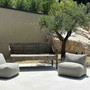 Indoor und Outdoor Sessel Dotty in der Farbe Beige