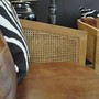 Lodge Teak massiv Lounge Sofa, African Style mit Deko Kissen Zebra und Dekokissen Leder, handgefertigte Moebel aus Teakholz massiv und besondere, exklusive Accessoires MOEBEL KOLONIE Muenchen