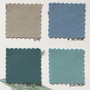 Outdoor Bezugsstoff  Grey, Sky blue, Sea Green, Pale Blue