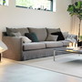 Sofa Sally mit loser Husse in elegantem Farbton Stone