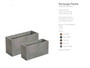 Pflanzkübel Beton Fiberglas Standard Range