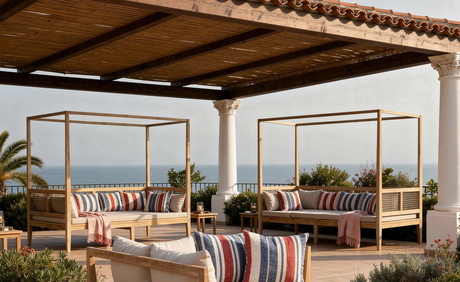 Daybed Jardin aus Teakholz